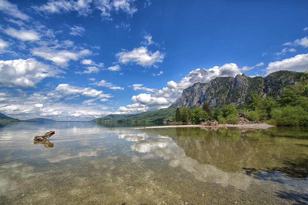 Gasthaus Pension Zur Nixe Steinbach am Attersee Ngoại thất bức ảnh